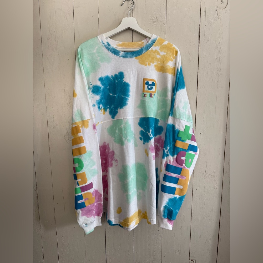Disney Parks Walt Disney World Spirit Jersey Tie Dye